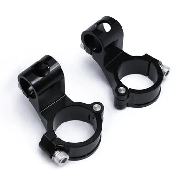 Guidon Café Racer Bracelet Support Noir